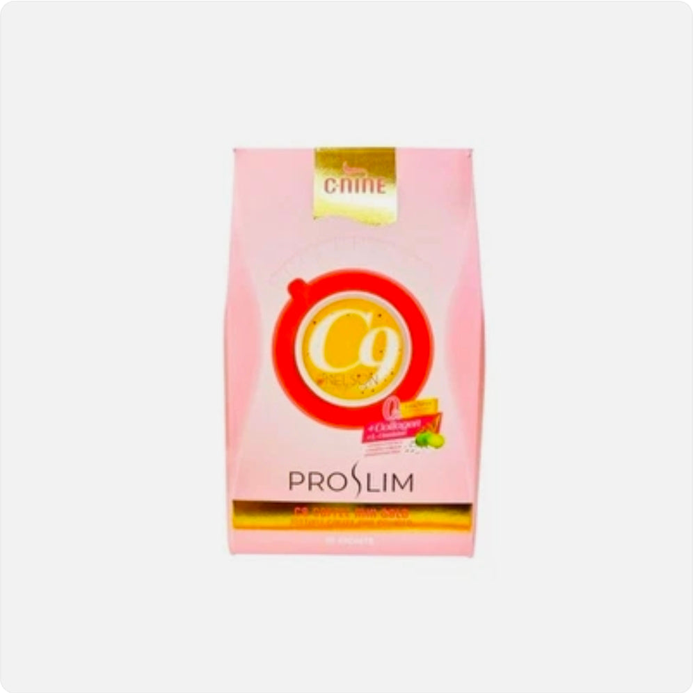 PRO SLIM C9 Coffee Mix Gold w/ Collagen & Natural Extracts - 10 Sachets