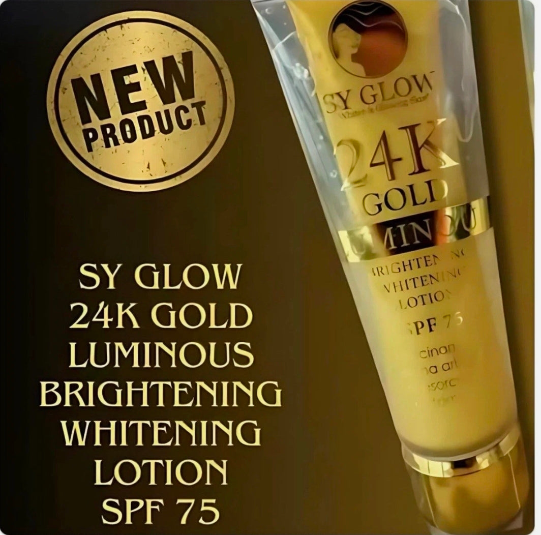 SY GLOW 24K Luminous Brightening Lotion SPF 75 (250ml)