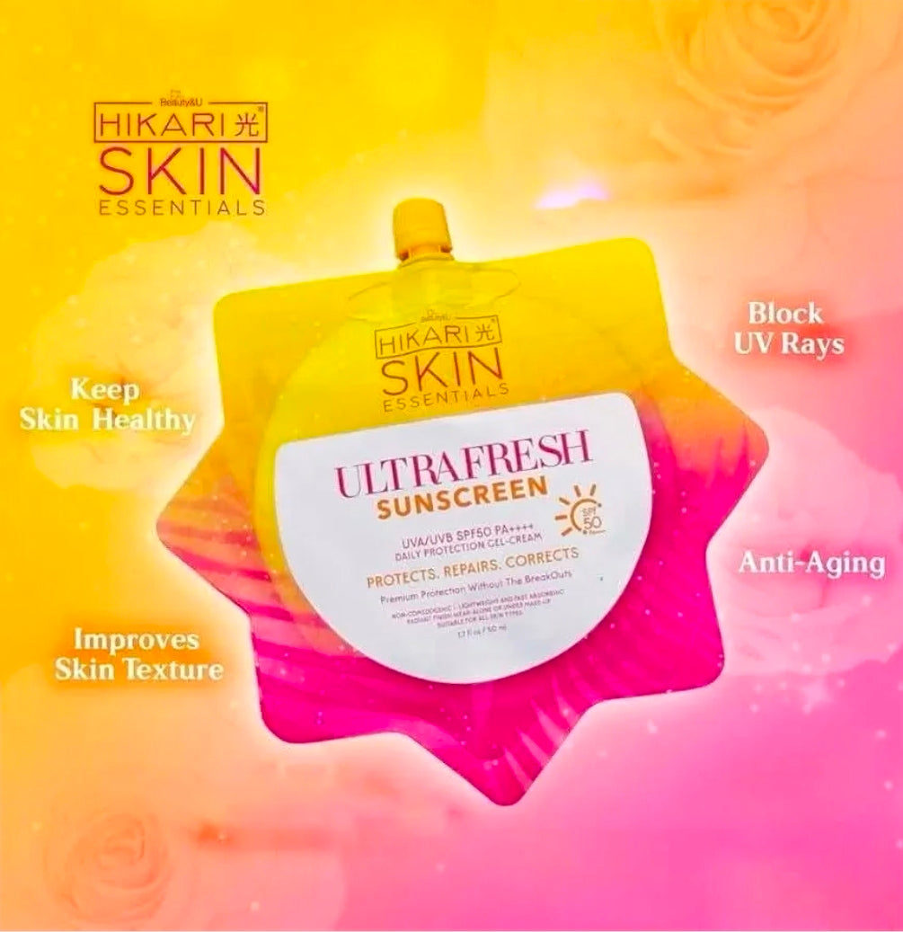 HikariSkin Essentials Ultra Fresh Sunscreen SPF 50-50ml