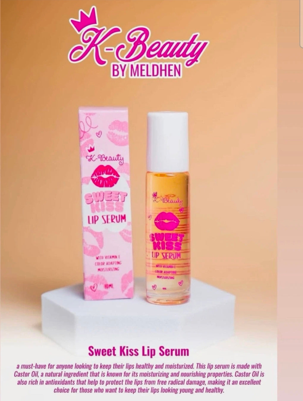 K-Beauty By MeLdhen Sweet Kiss Lip Serum