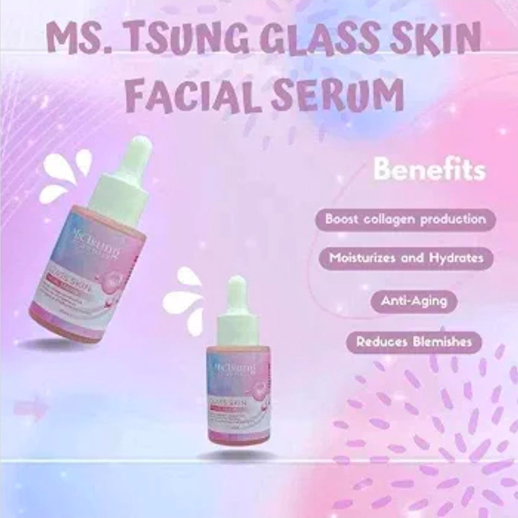 Ms. Tsung Essentials Glass Skin Facial Serum, 30ml / 1fl oz