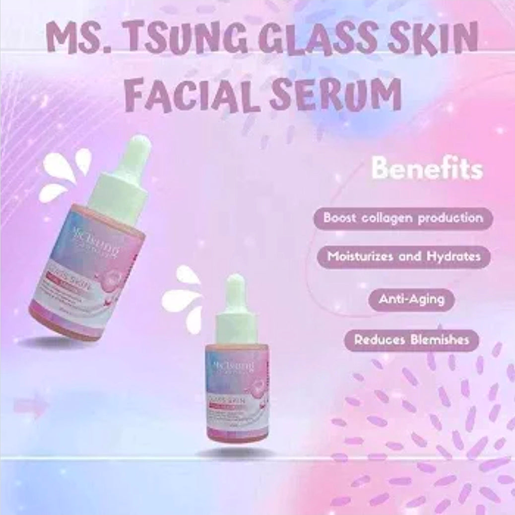 Ms. Tsung Essentials Glass Skin Facial Serum, 30ml / 1fl oz