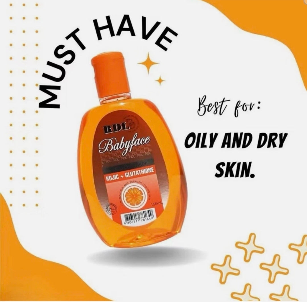 RDL Babyface Facial Cleanser With Papaya Extract 250ml