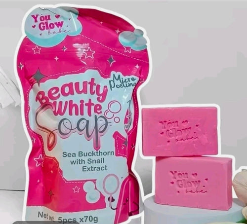 Beauty White Soap by You Glow Babe, 5 Bars x 70g