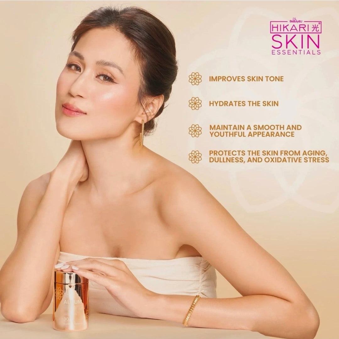 Hikari Aurum S-Acetyl Glutathione Sakura White Tomato Ceramide 30 Capsules