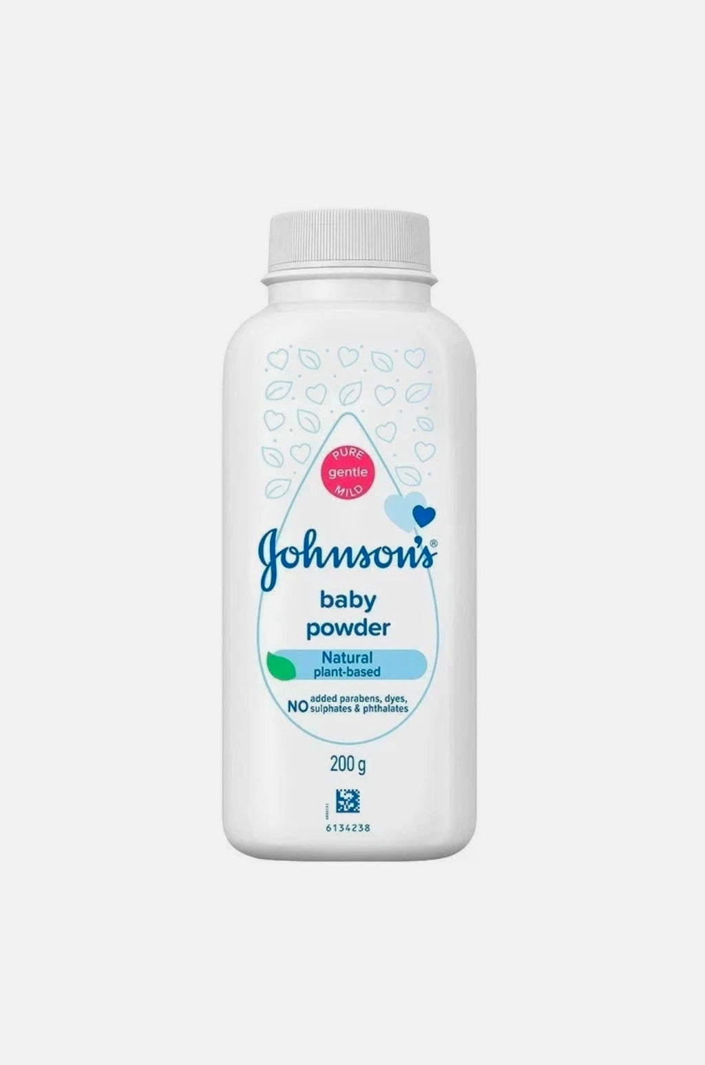 Johnson's Baby Powder, Original, 200g TALC