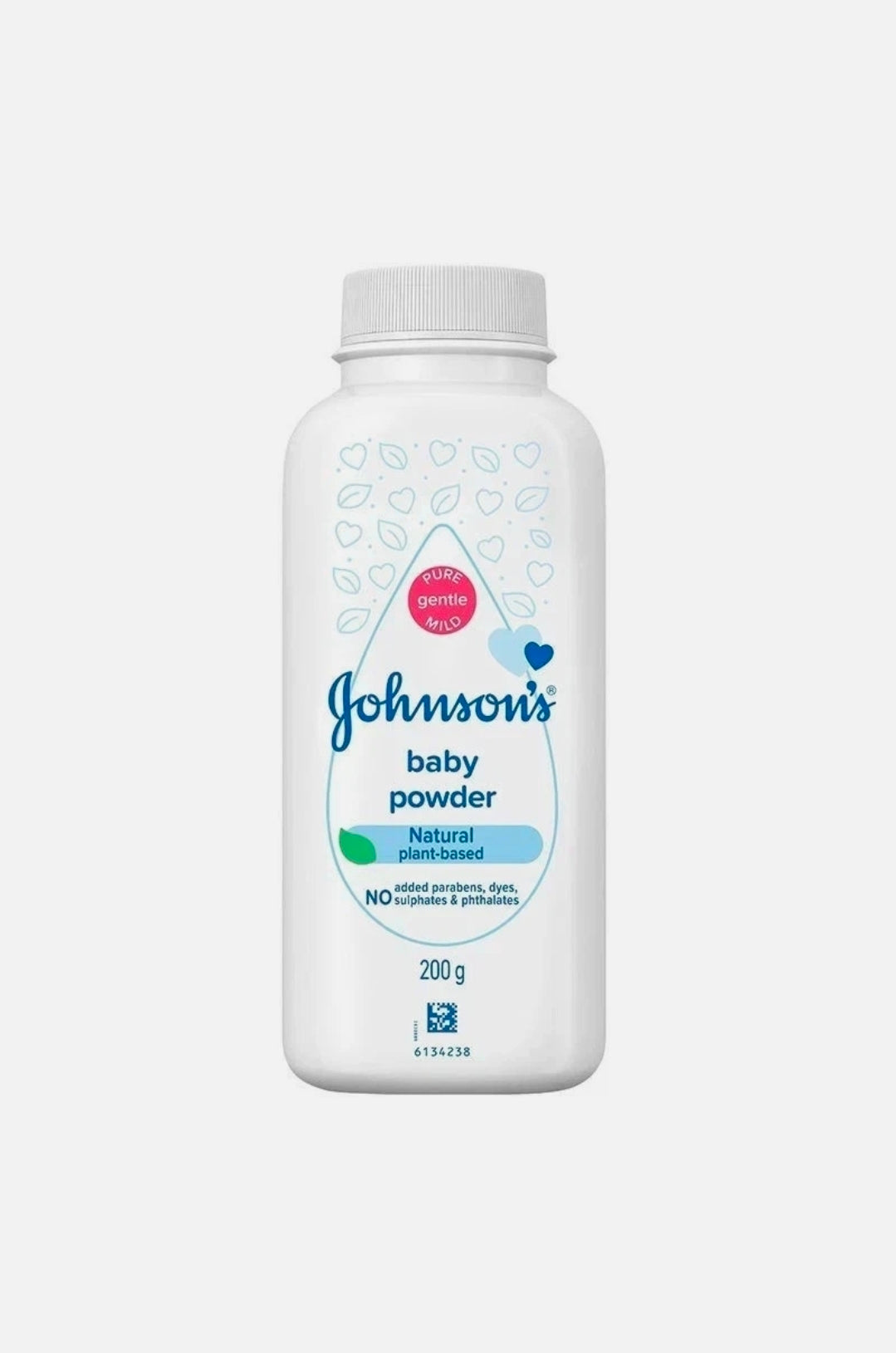 Johnson's Baby Powder, Original, 200g TALC