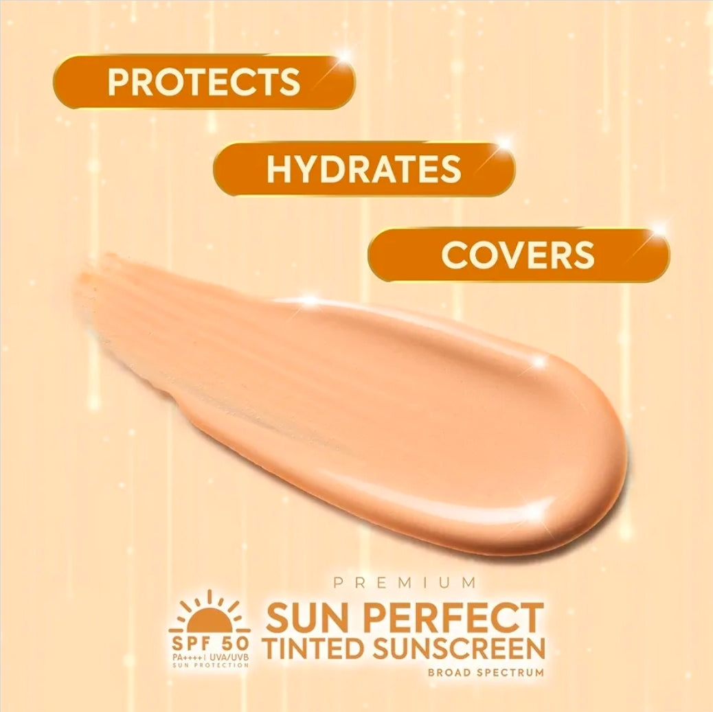Hikari Skin Premium Sun Perfect Tinted Sunscreen SPF 50-50ml