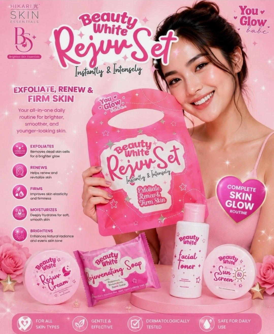 You Glow Babe Beauty White Rejuv Set
